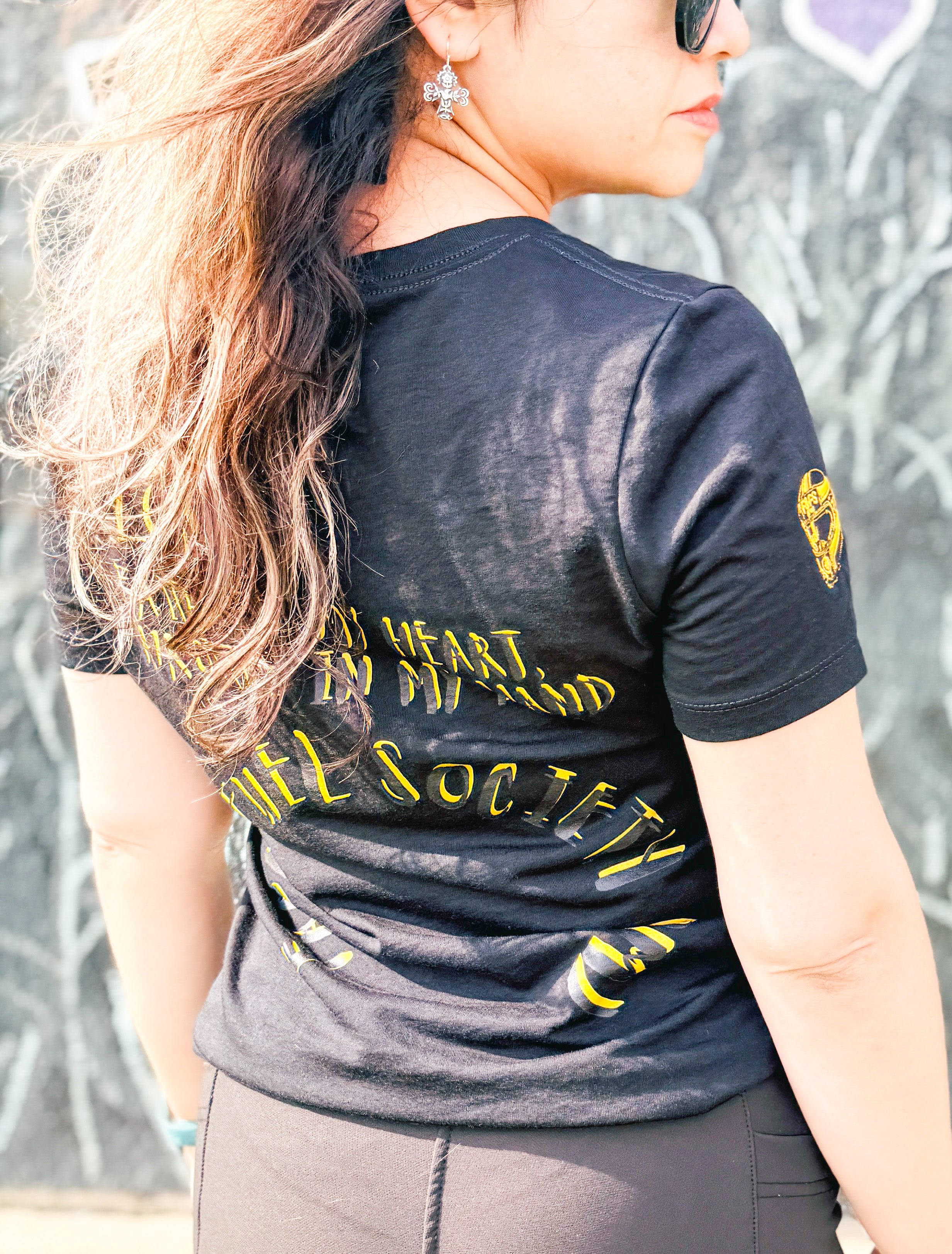 Women’s relaxed v-neck t-shirt F&FS(PM)